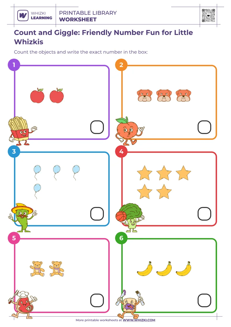 Count and Giggle: Friendly Number Fun for Little Whizkis