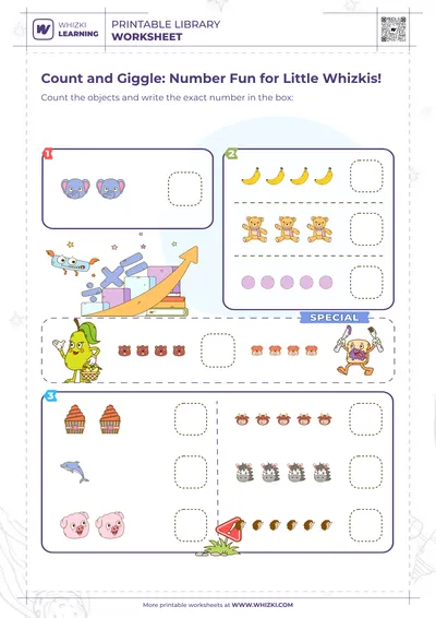 Count and Giggle: Number Fun for Little Whizkis!