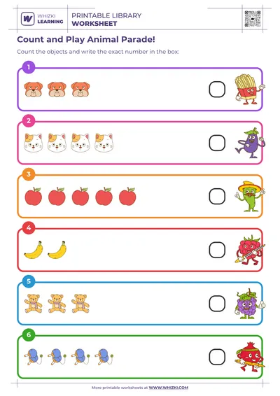 Count and Play Animal Parade!