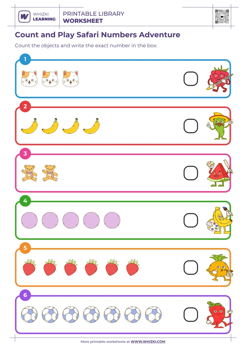 Count and Play Safari Numbers Adventure