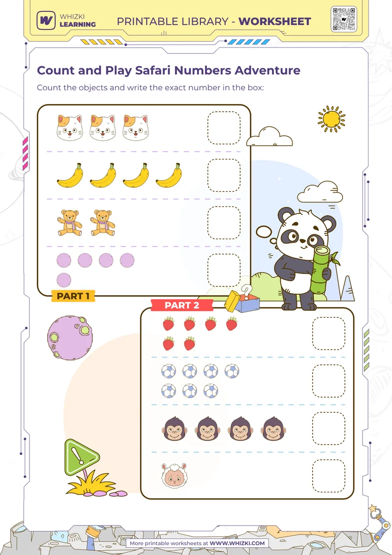 Count and Play Safari Numbers Adventure