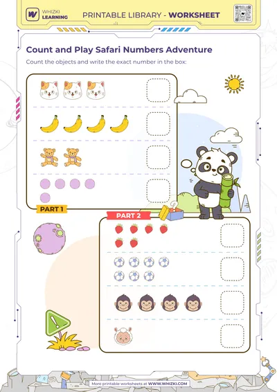 Count and Play Safari Numbers Adventure