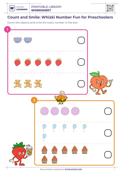 Count and Smile: Whizki Number Fun for Preschoolers