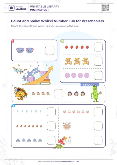 Count and Smile: Whizki Number Fun for Preschoolers