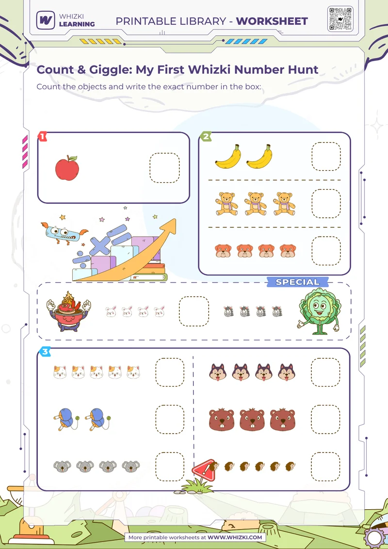 Count & Giggle: My First Whizki Number Hunt
