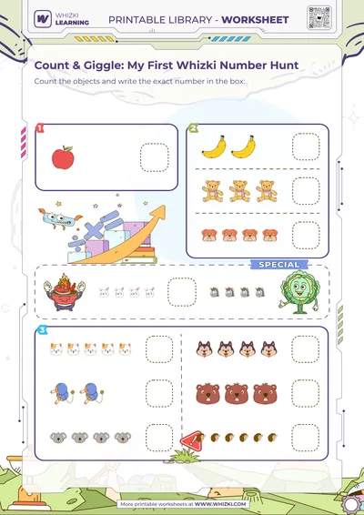 Count & Giggle: My First Whizki Number Hunt