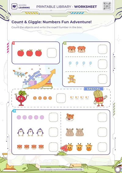 Count & Giggle: Numbers Fun Adventure!