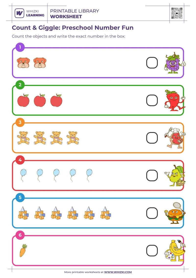 Count & Giggle: Preschool Number Fun