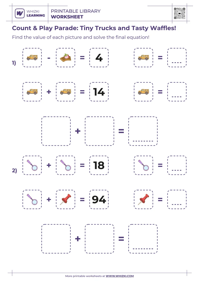 Count & Play Parade: Tiny Trucks and Tasty Waffles!