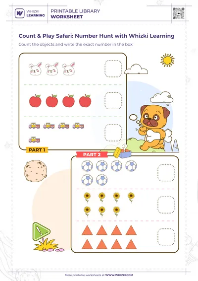 Count & Play Safari: Number Hunt with Whizki Learning