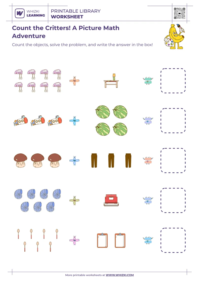 Count the Critters! A Picture Math Adventure