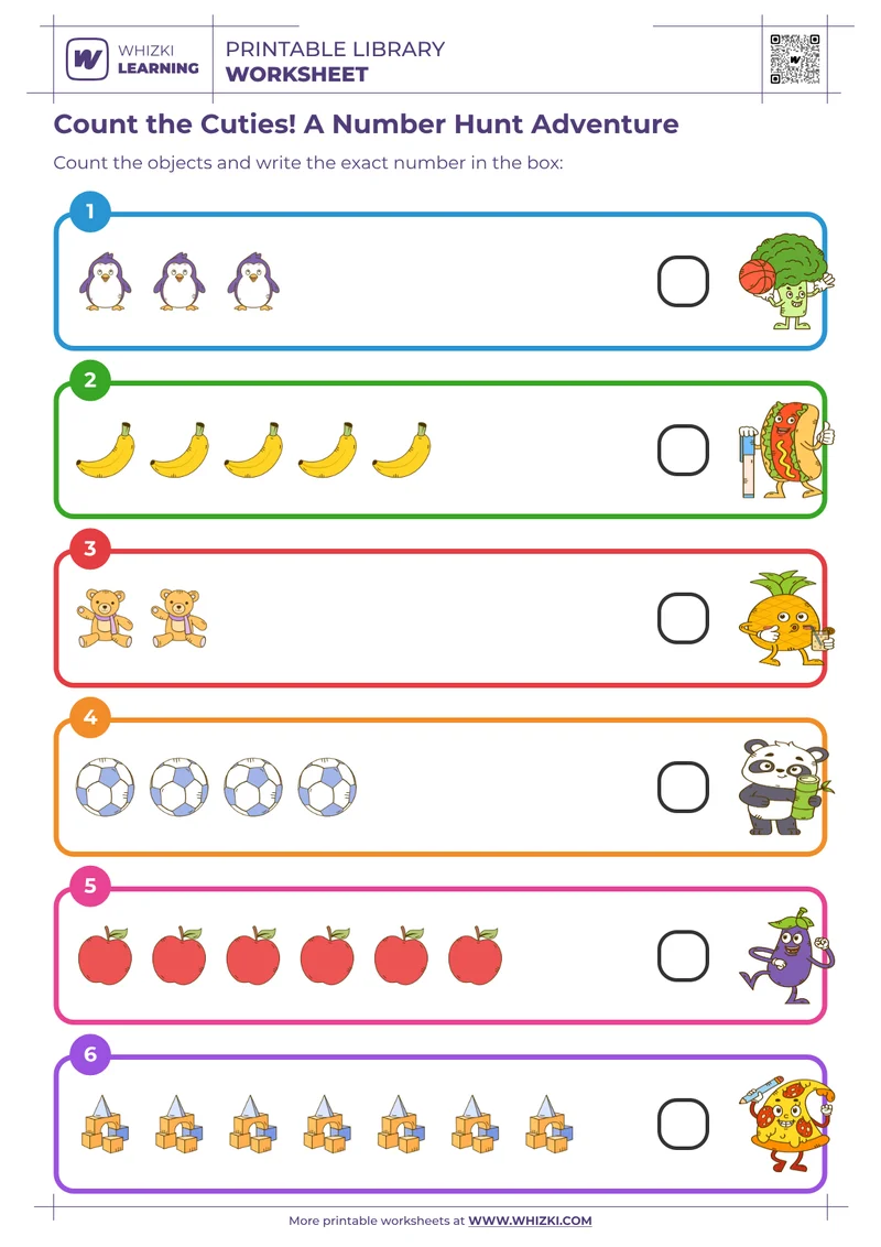 Count the Cuties! A Number Hunt Adventure