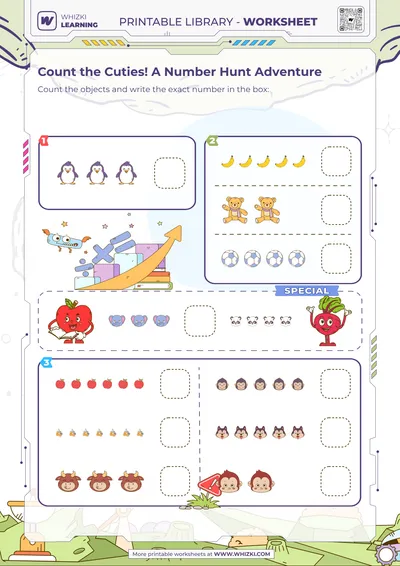 Count the Cuties! A Number Hunt Adventure