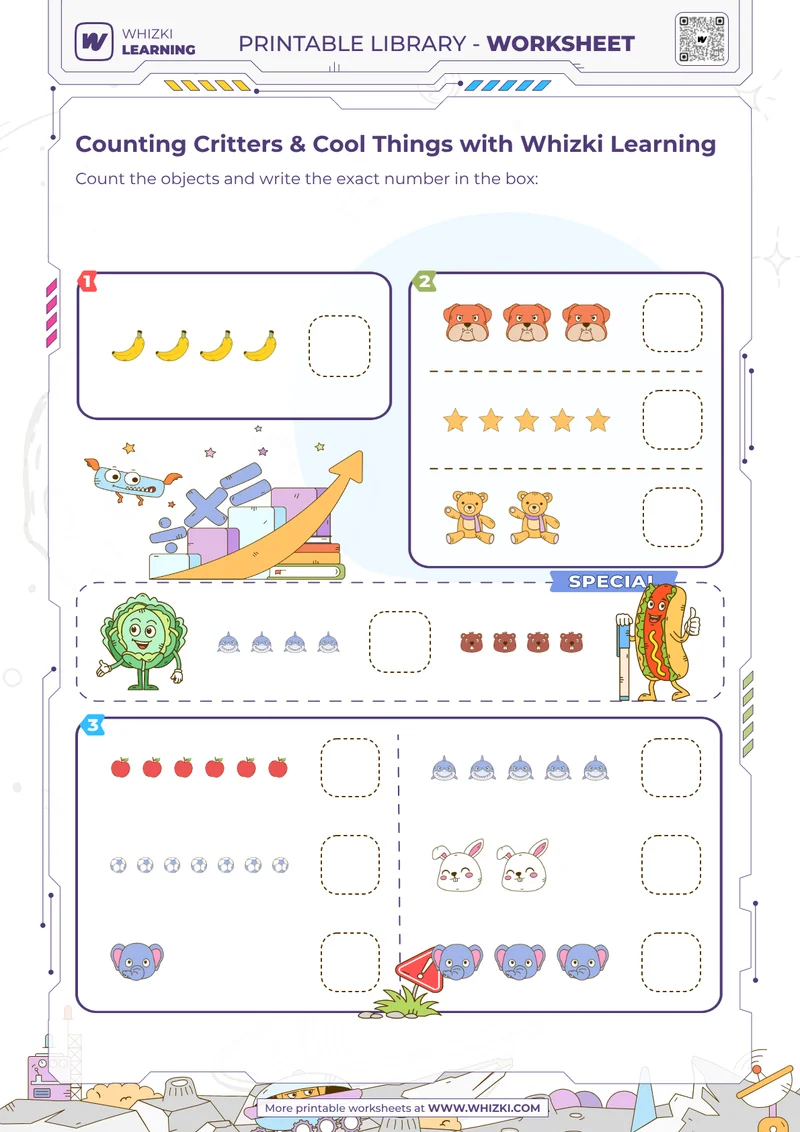 Counting Critters & Cool Things with Whizki Learning