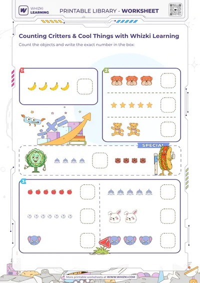 Counting Critters & Cool Things with Whizki Learning