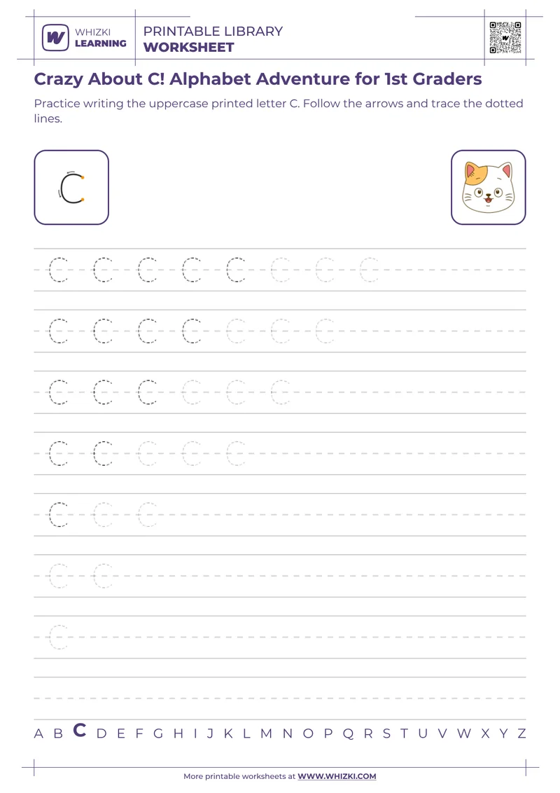 Crazy About C! Alphabet Adventure for 1st Graders