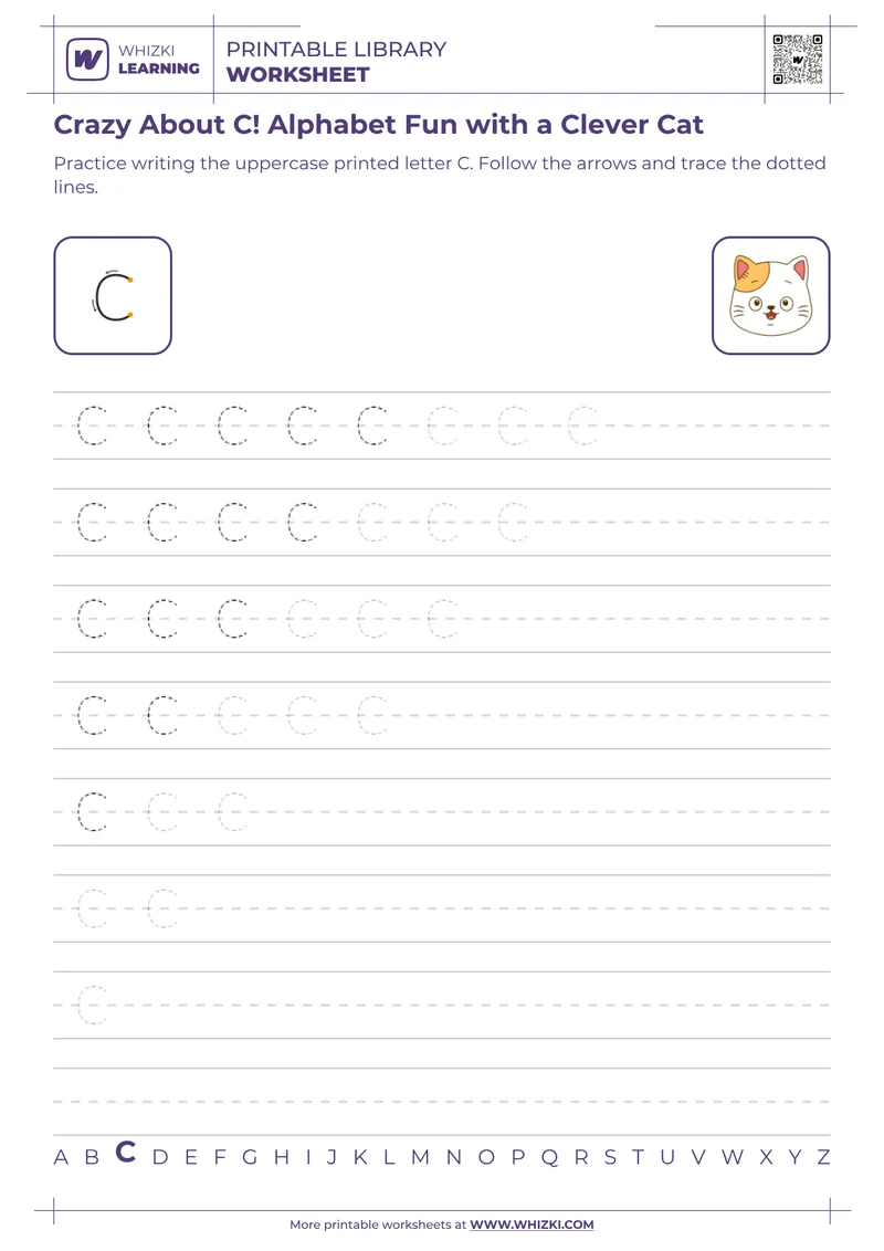 Crazy About C! Alphabet Fun with a Clever Cat