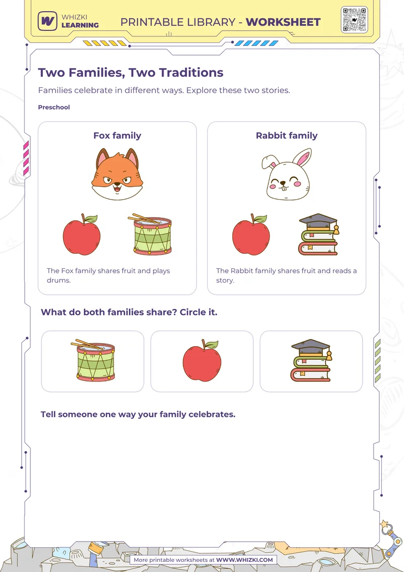 Cultures and Traditions Worksheet