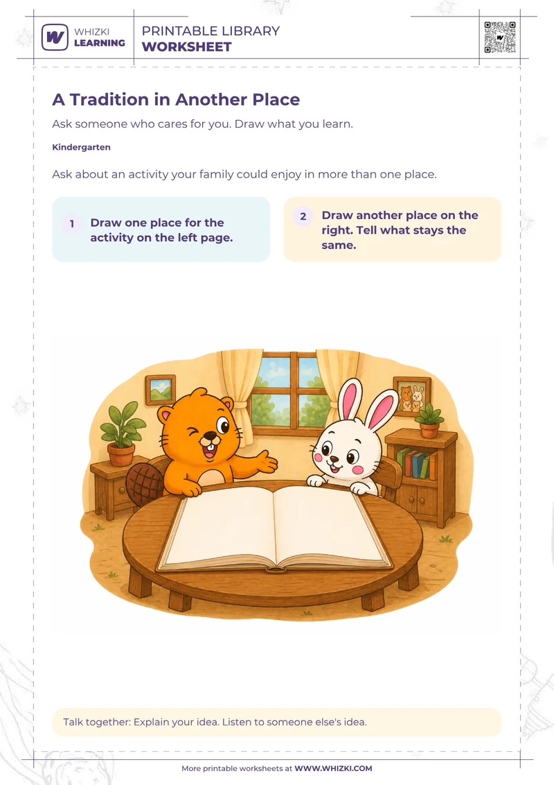 Cultures and Traditions Worksheet