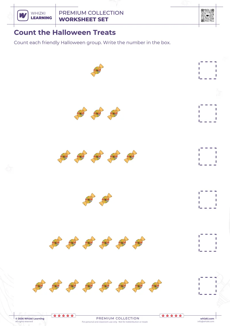 Count the Halloween Treats