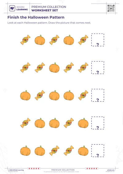 Finish the Halloween Pattern