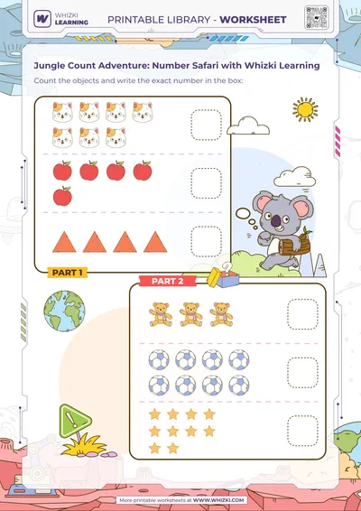 Jungle Count Adventure: Number Safari with Whizki Learning