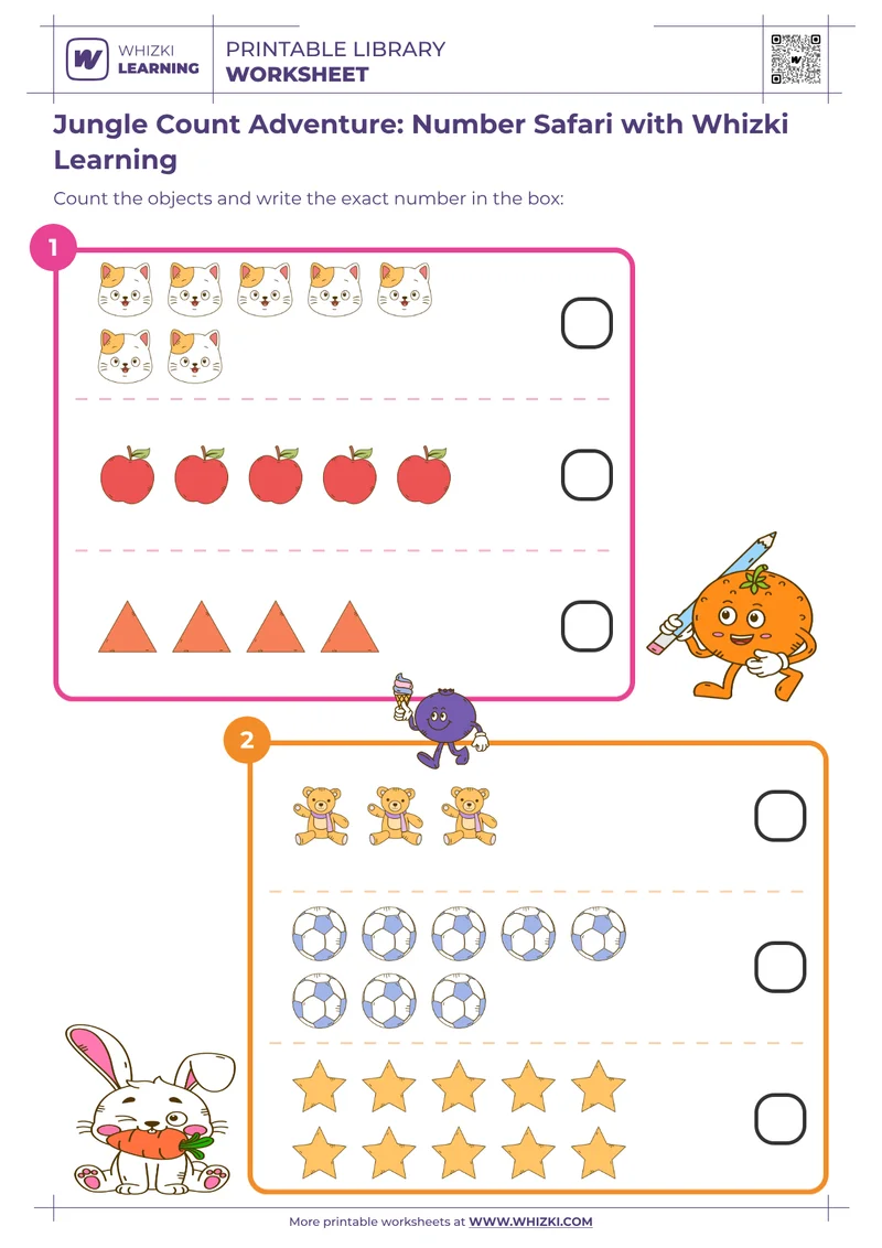 Jungle Count Adventure: Number Safari with Whizki Learning