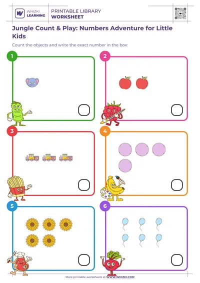 Jungle Count & Play: Numbers Adventure for Little Kids