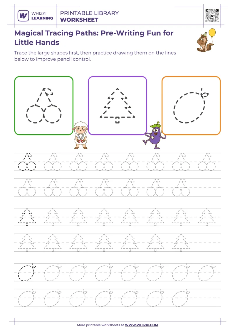 Magical Tracing Paths: Pre-Writing Fun for Little Hands