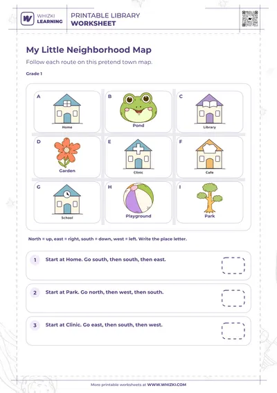 Map Skills and Geography Worksheet