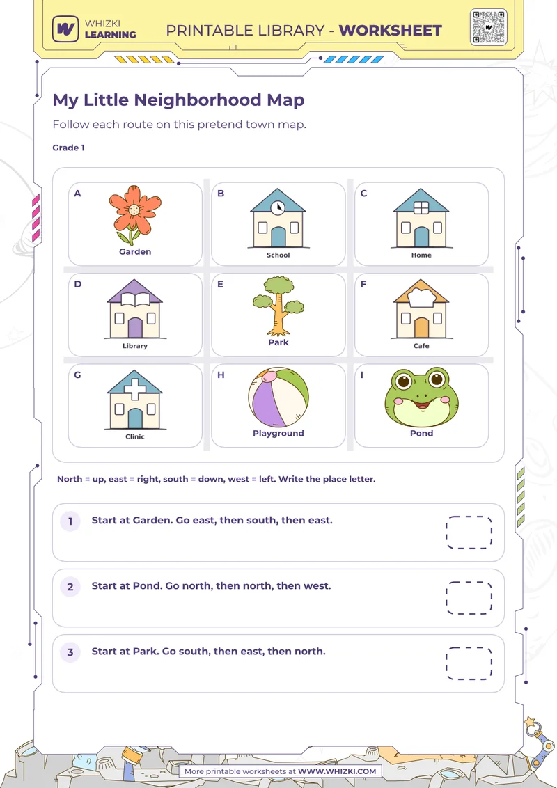 Map Skills Geography Worksheet