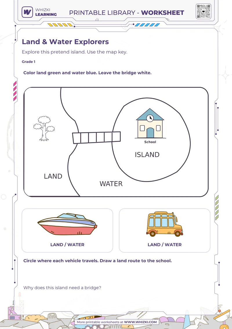 Map Skills Geography Worksheet