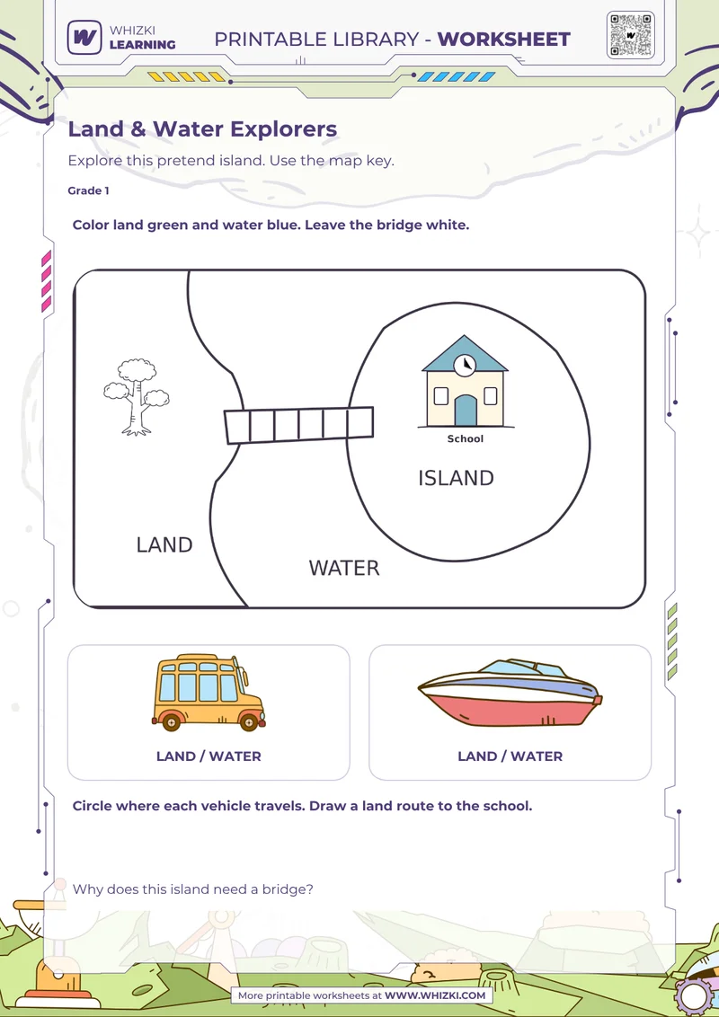 Map Skills Geography Worksheet