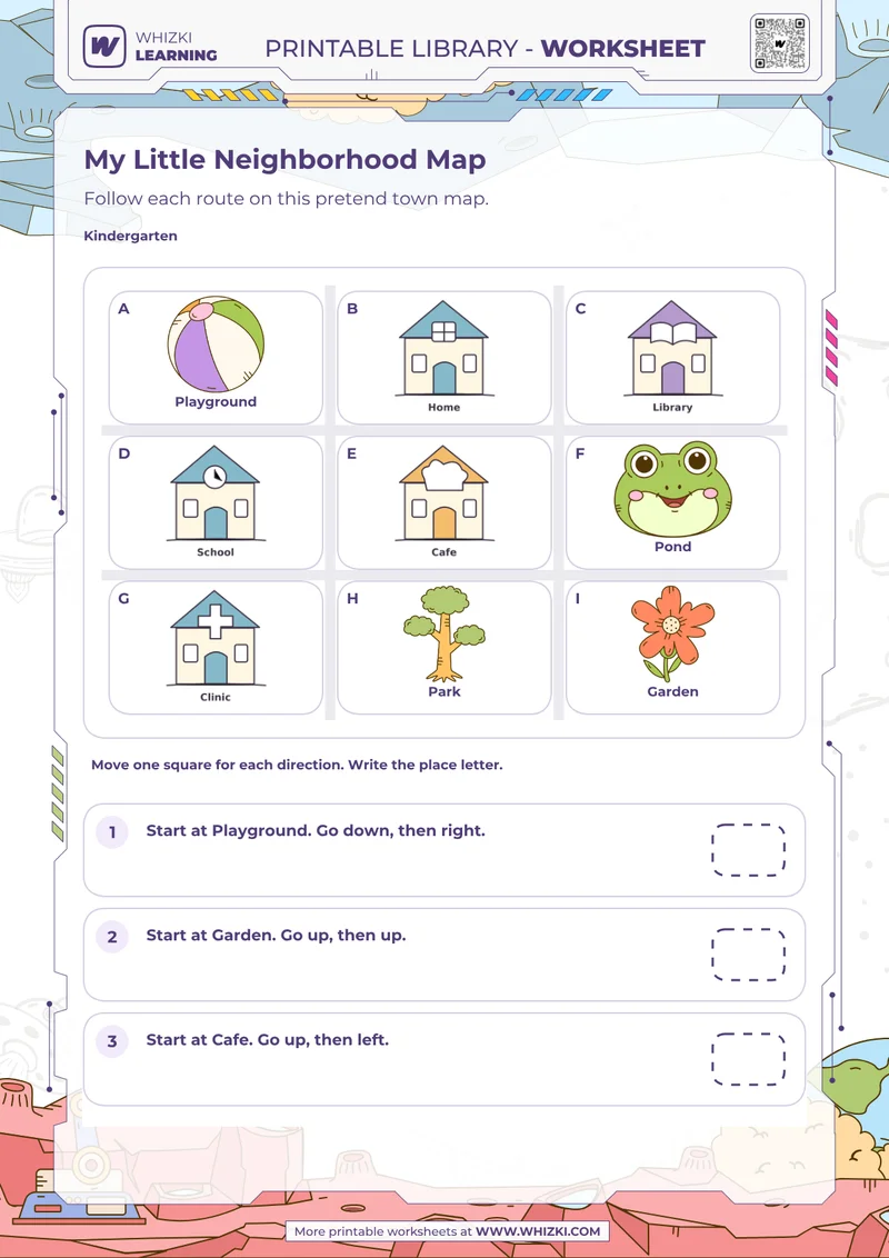 Map Skills Geography Worksheet