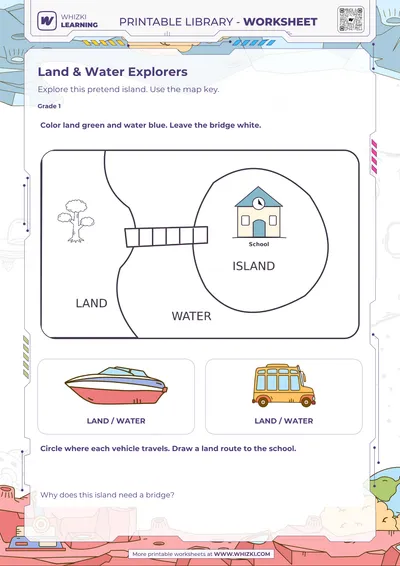 Maps and Geography Worksheet