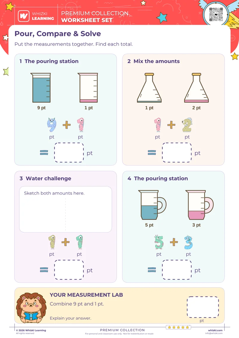 Add Measurements in Pints