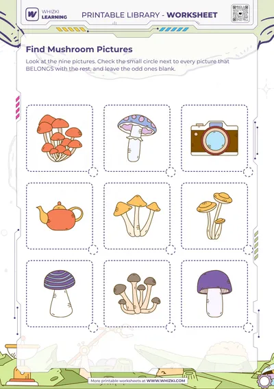 Find Mushroom Pictures