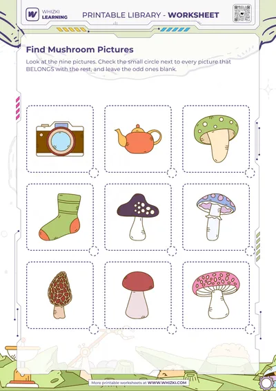 Find Mushroom Pictures