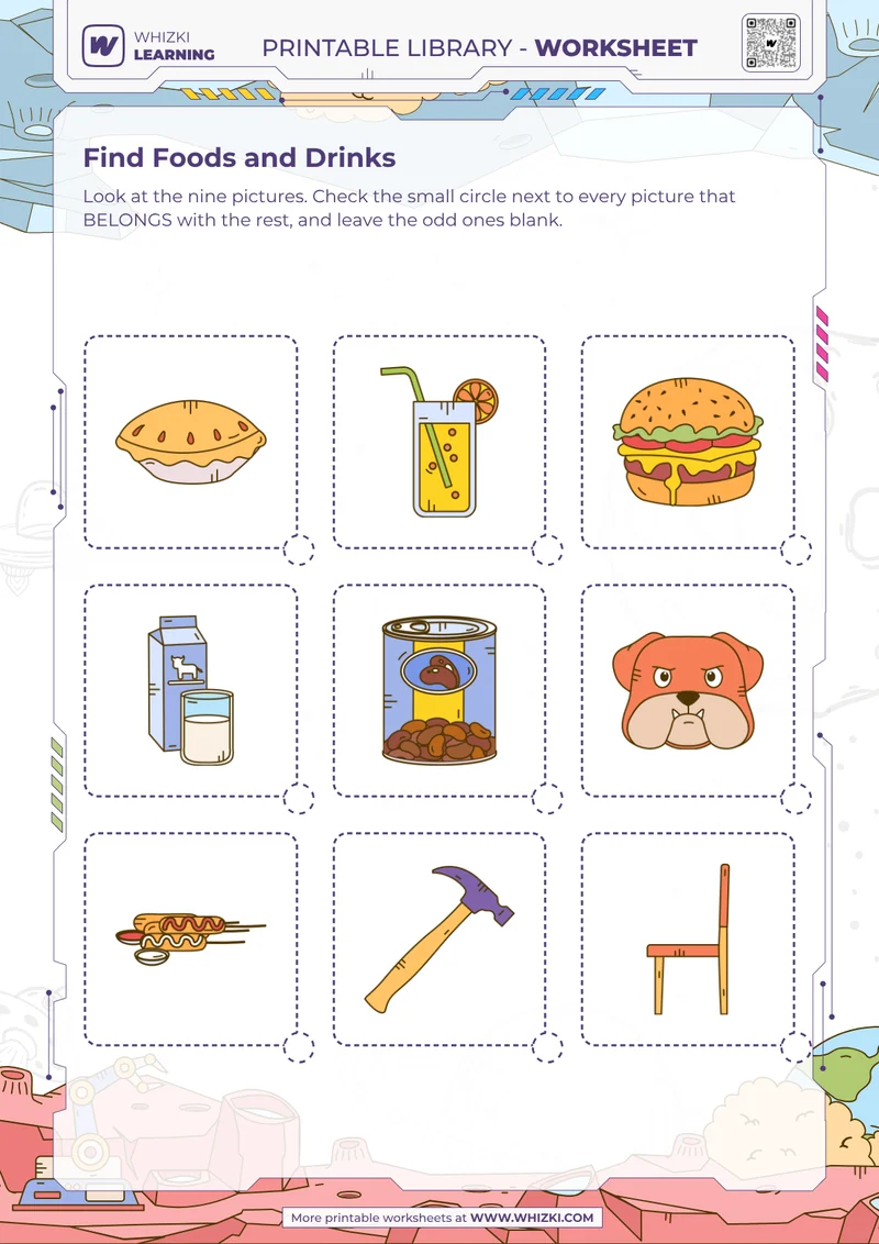 Find Foods and Drinks