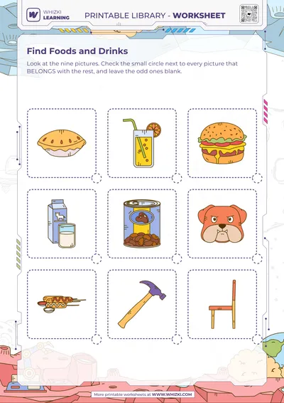 Find Foods and Drinks