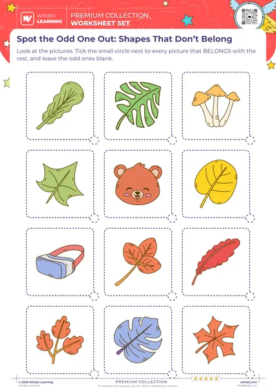 Spot the Odd One Out: Shapes That Don’t Belong