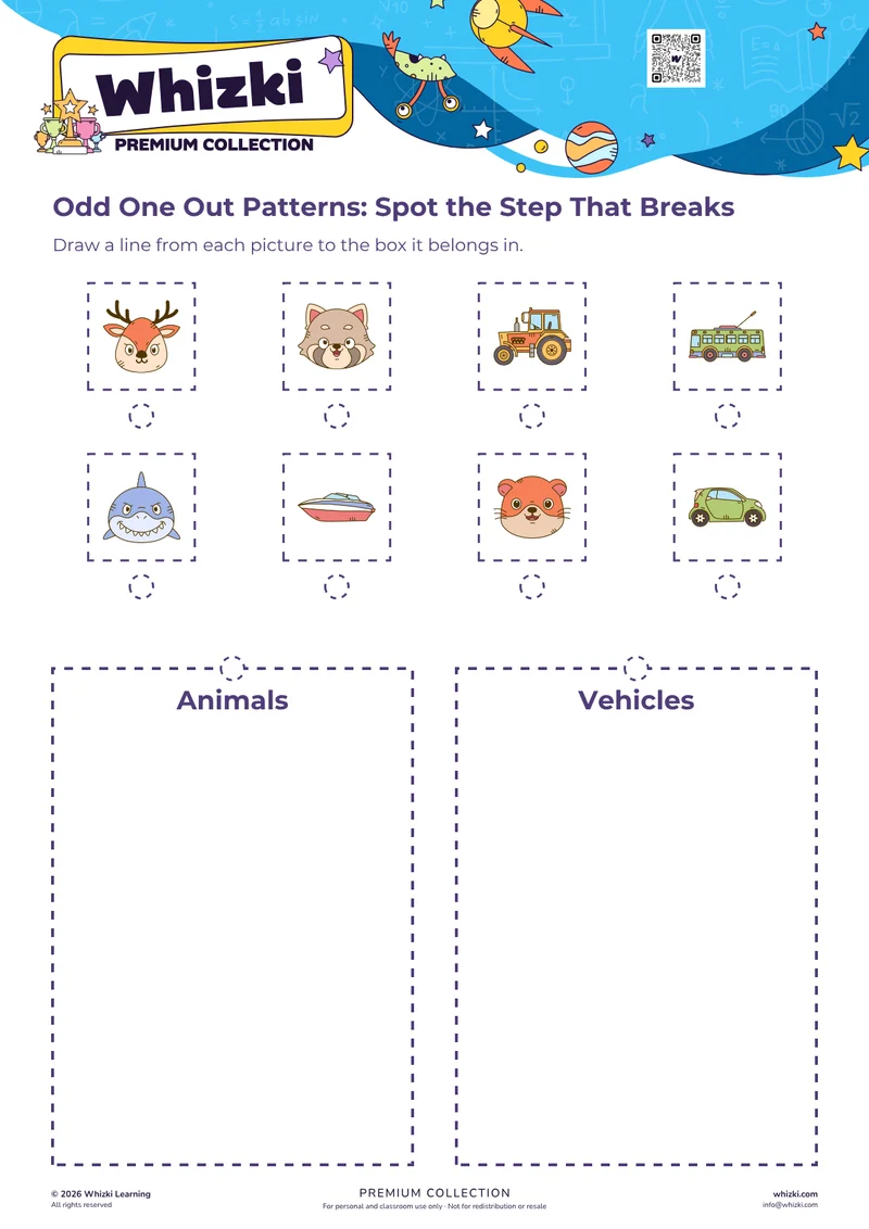 Odd One Out Patterns: Spot the Step That Breaks