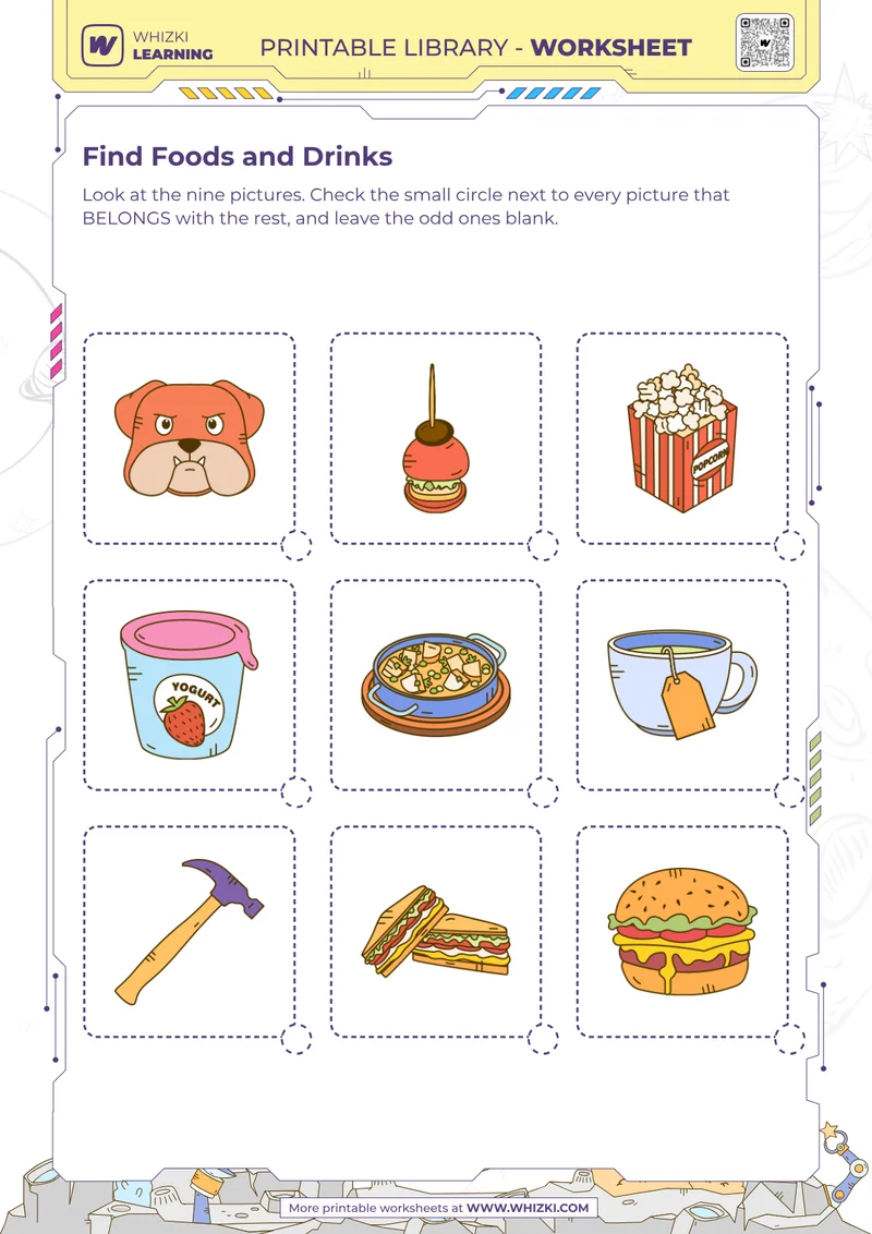 Find Foods and Drinks