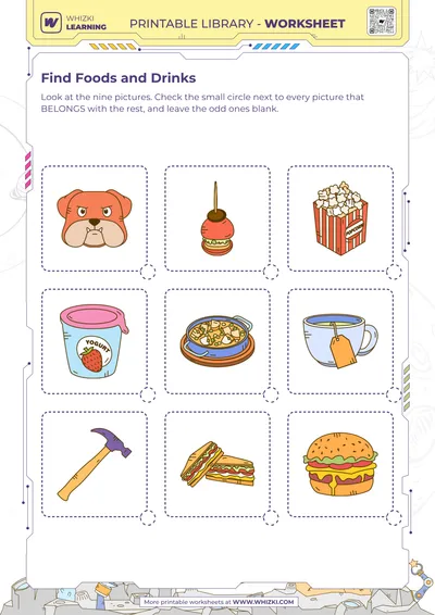 Find Foods and Drinks