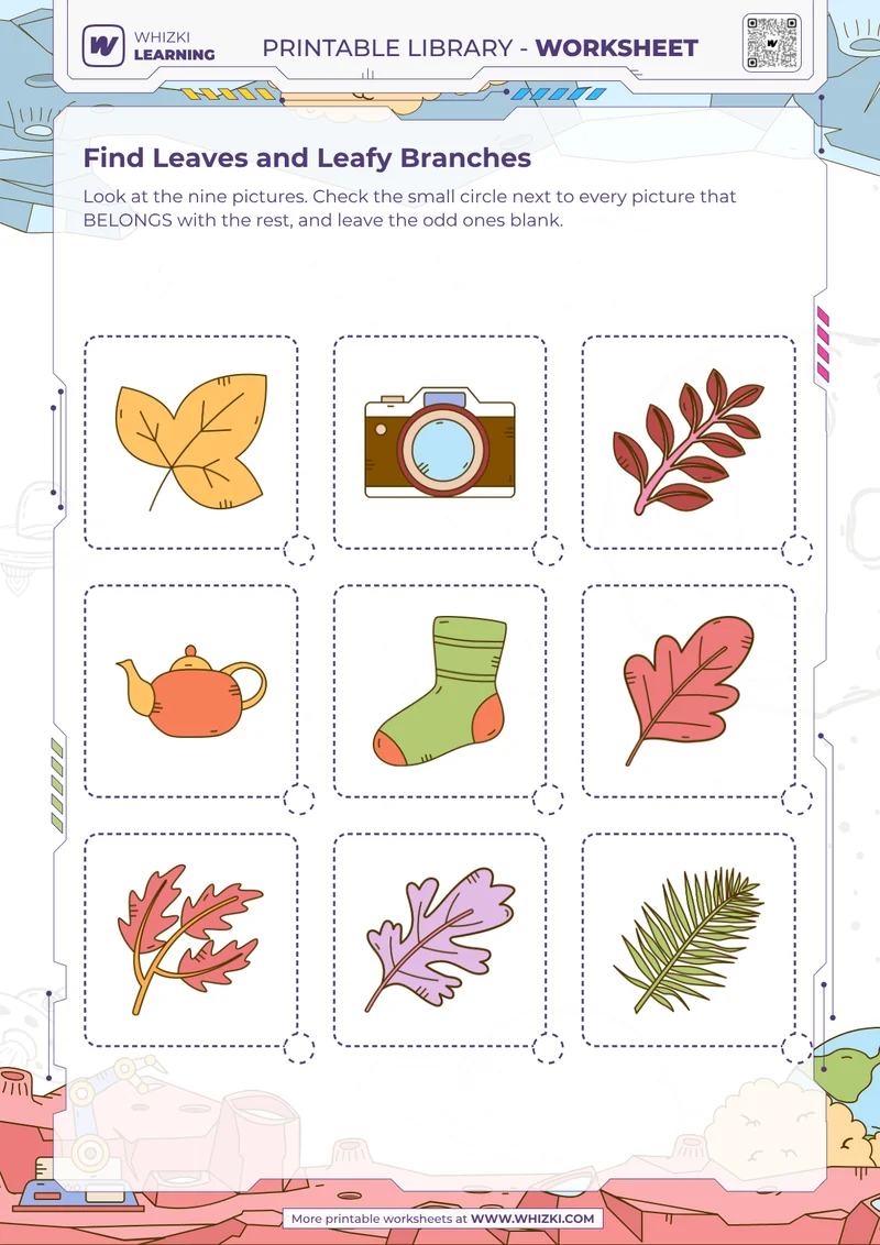 Find Leaves and Leafy Branches
