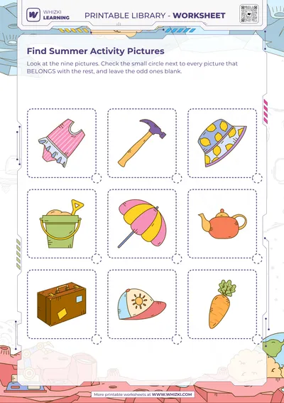 Find Summer Activity Pictures