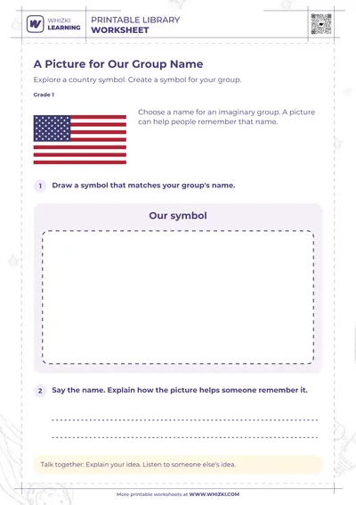 Our Country and Symbols Worksheet