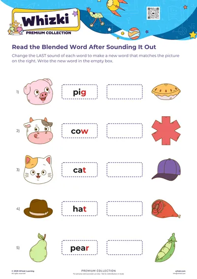 Read the Blended Word After Sounding It Out
