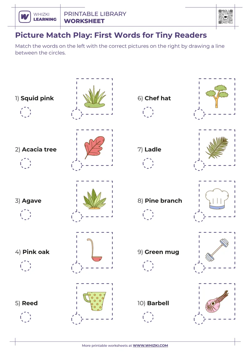 Picture Match Play: First Words for Tiny Readers