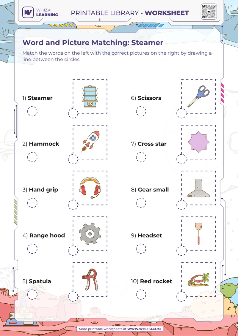 Word and Picture Matching: Steamer